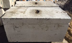Large Concrete Block - 1200 x 1200 x 600mm Large Concrete Block 1200 x 1200 x 600mm