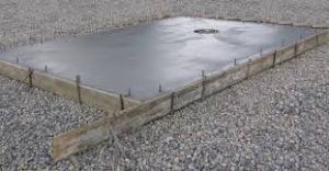 Small Shed Slab